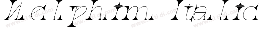 Nelphim Italic Itali字体转换